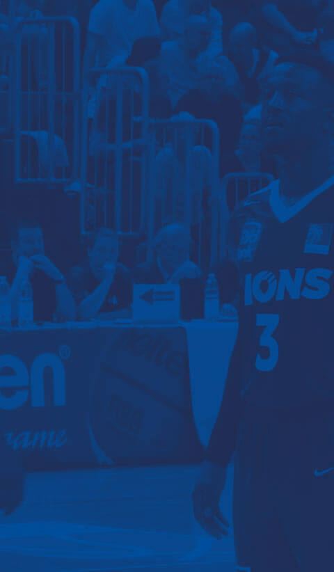Fan der PS Karlsruhe LIONS in der Fanzone