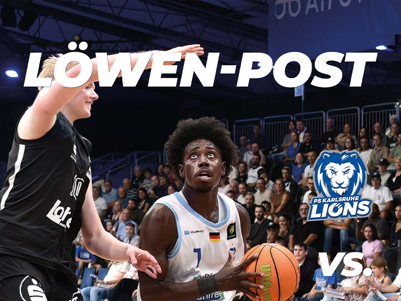 Hallenheft Löwen-Post der PS Karlsruhe LIONS