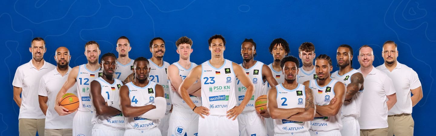 Mannschaftsfoto der PS Karlsruhe LIONS, Saison 2026/27