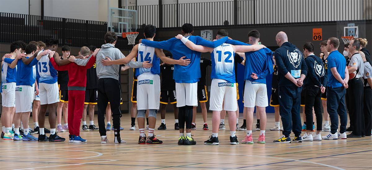 Spielszene der PS Karlsruhe LIONS