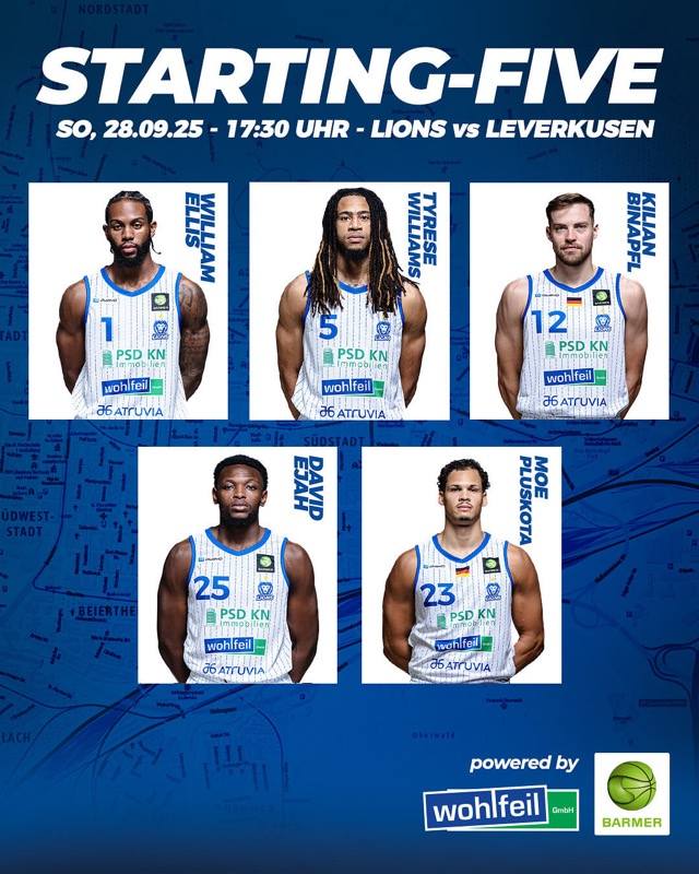 UNSERE STARTING 5 GEGEN WOLMIRSTEDT