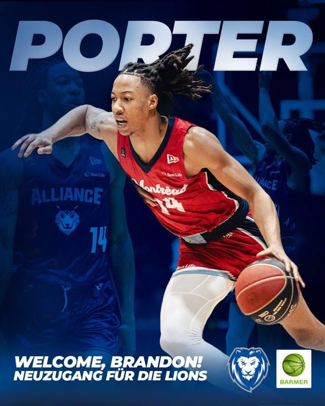 BRANDON PORTER WIRD EIN LÖWE