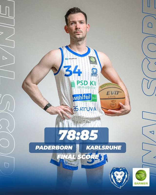 LIONS SIEGREICH IN PADERBORN