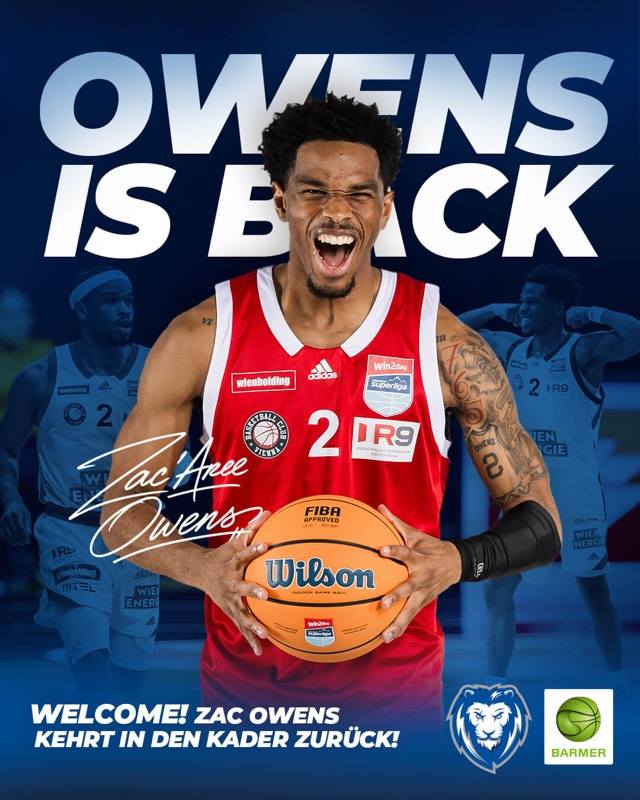 ZAC OWENS WIRD EIN LÖWE