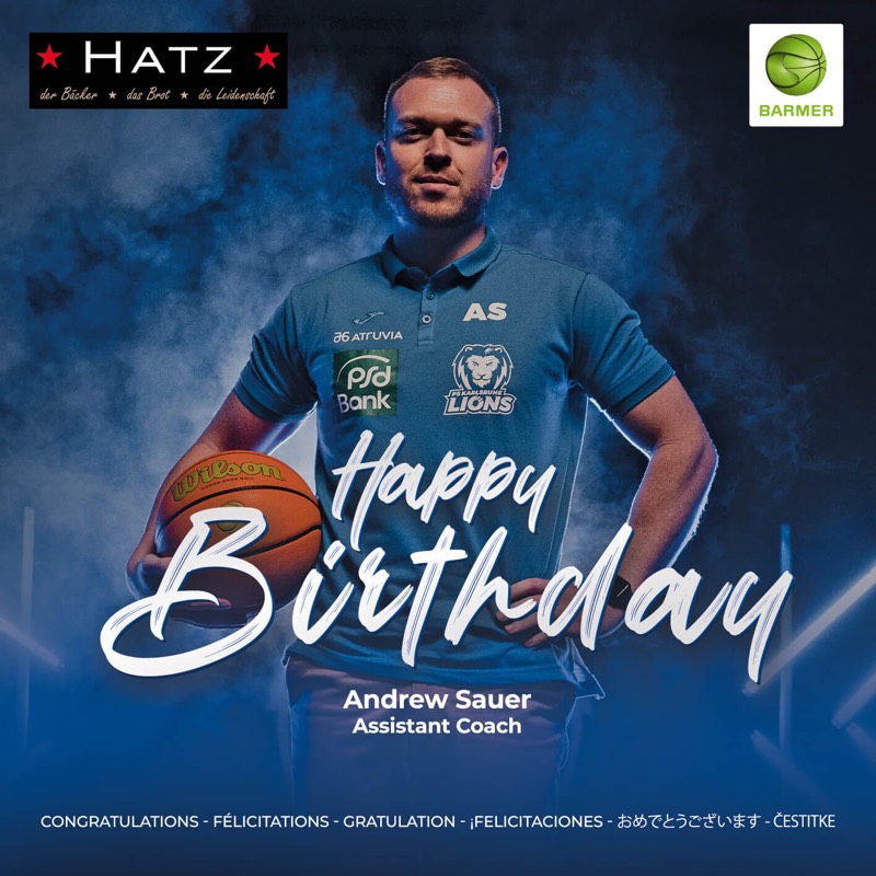 ANDREW SAUER FEIERT GEBURTSTAG