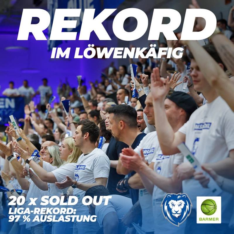 LIONS MIT LIGA-REKORD