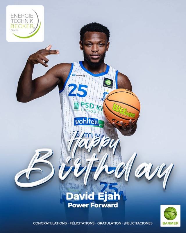 DAVID EJAH FEIERT GEBURTSTAG