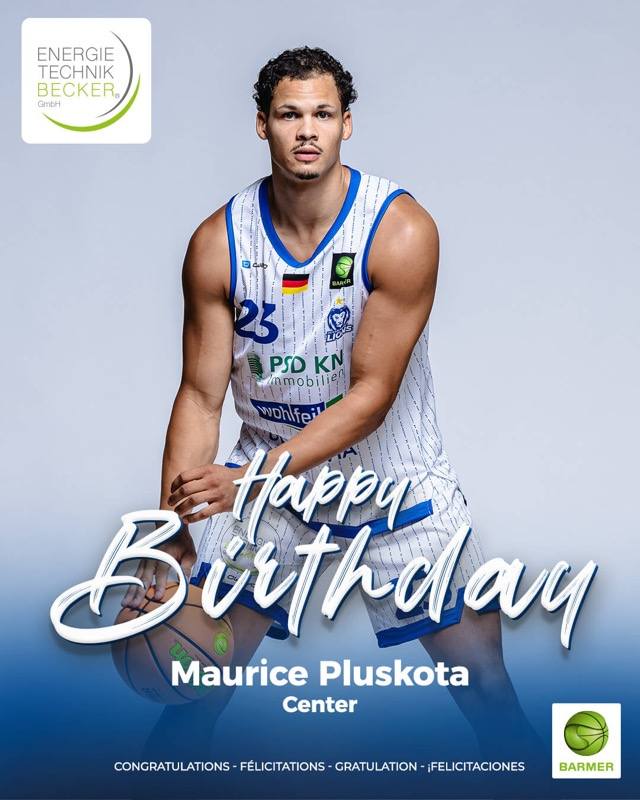 MAURICE PLUSKOTA FEIERT GEBURTSTAG