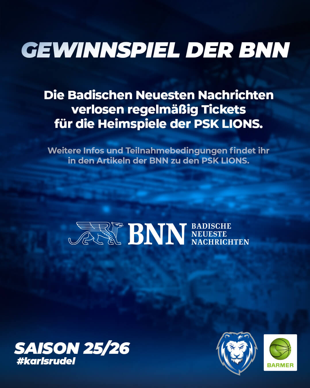 BNN KARLSRUHE X PSK LIONS, Bild 2