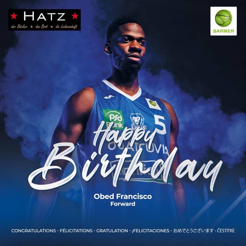 BELATED HAPPY BIRTHDAY OBED FRANCISCO