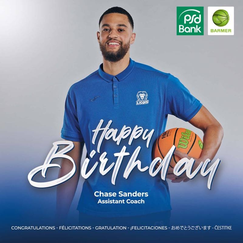 CHASE SANDERS FEIERT GEBURTSTAG