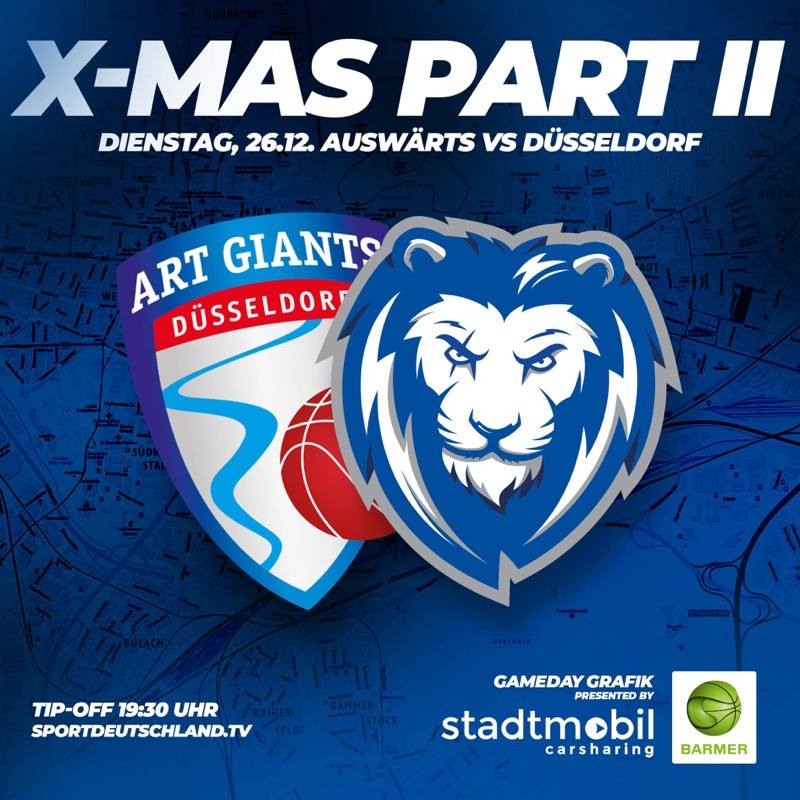 LIONS AUF DEM WEG NACH DÜSSELDORF