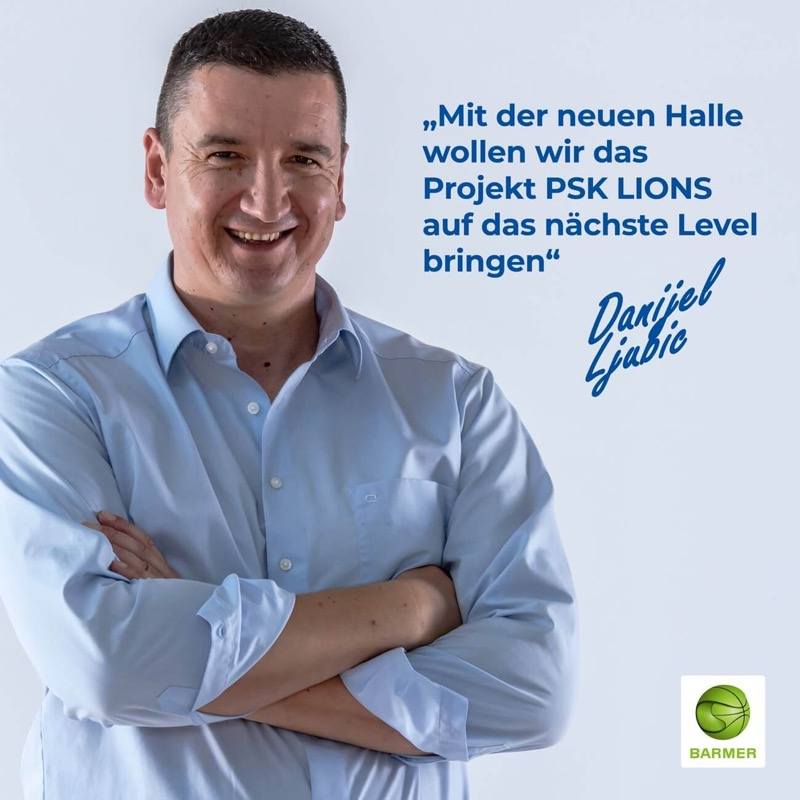 MR. BASKETBALL MIT DEM BLICK IN DIE ZUKUNFT