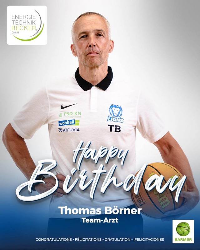 THOMAS BÖRNER FEIERT GEBURTSTAG