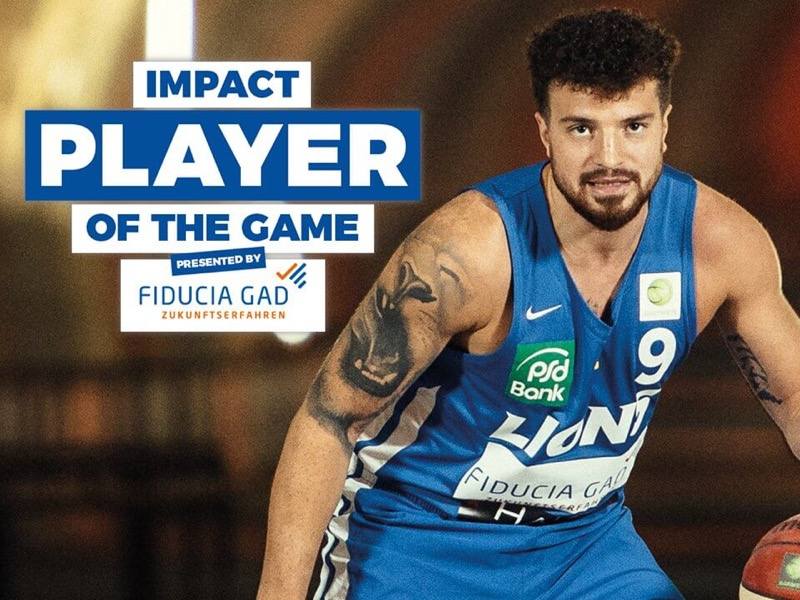 DOMINIQUE JOHNSON WIRD ERNEUT IMPACT PLAYER OF THE GAME