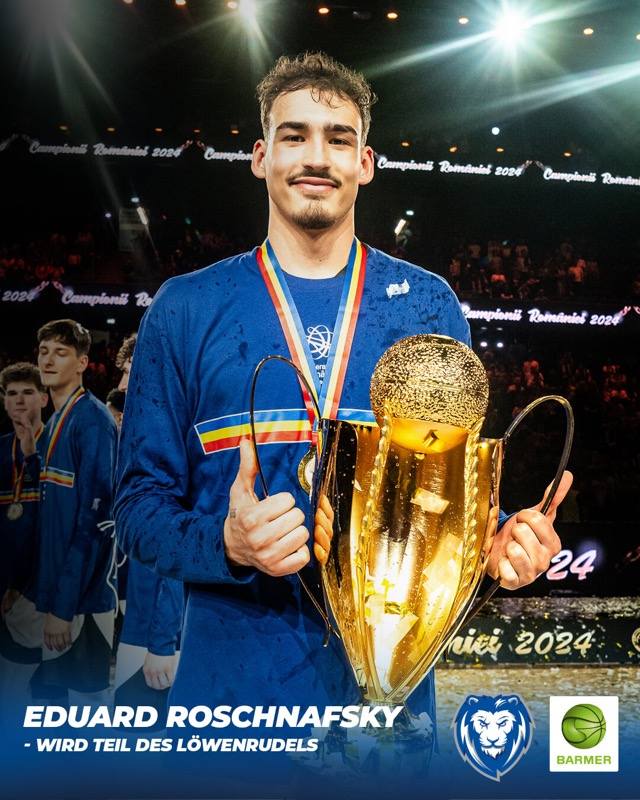 EDUARD ROSCHNAFSKY WIRD EIN LÖWE