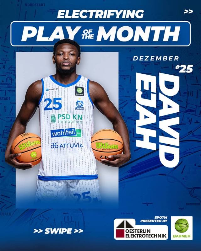 ELECTRIFYING PLAY OF THE MONTH DEZEMBER
