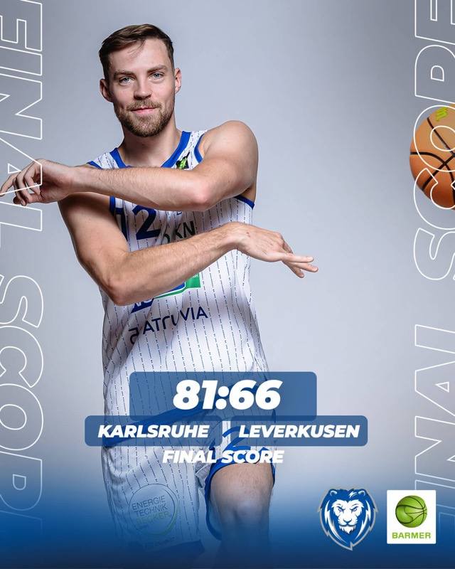 LIONS KRALLEN SICH ERSTEN SIEG