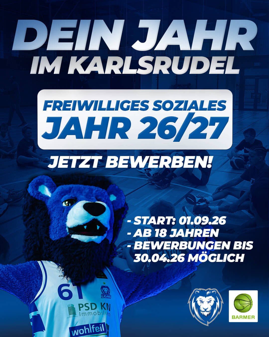 KOMM‘ INS KARLSRUDEL – STARTE DEIN FSJ
