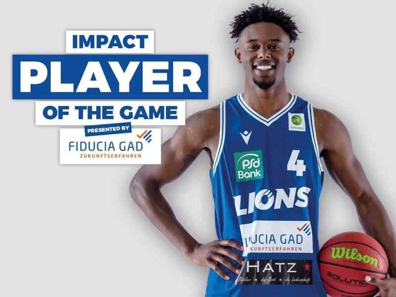 Justin Gordon wird FIDUCIA Impact Player of the Game