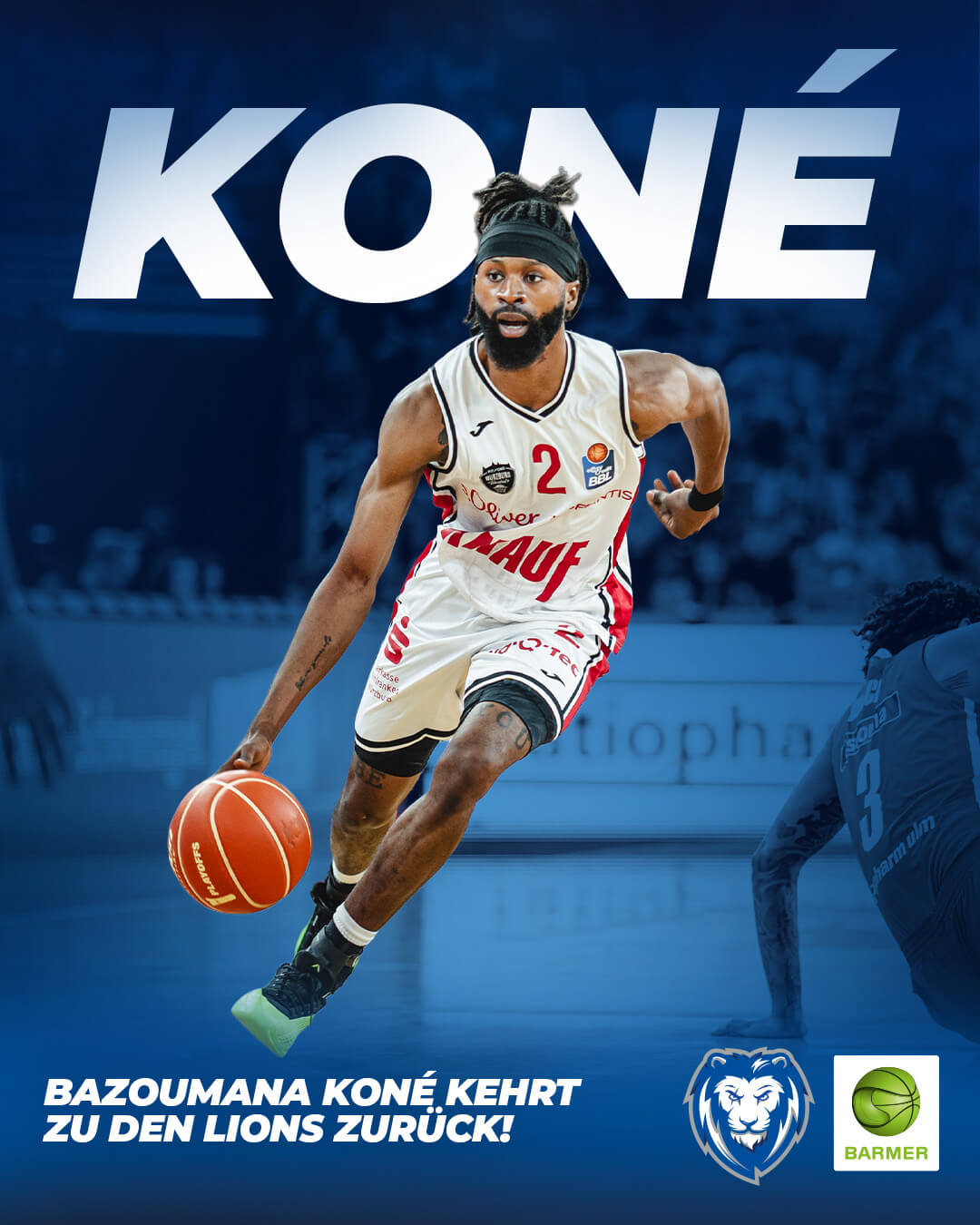 KONÉ KEHRT ZURÜCK INS KARLSRUDEL