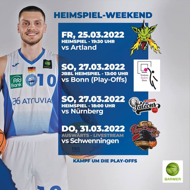 HEIMSPIEL-WOCHENENDE VOR DER BRUST