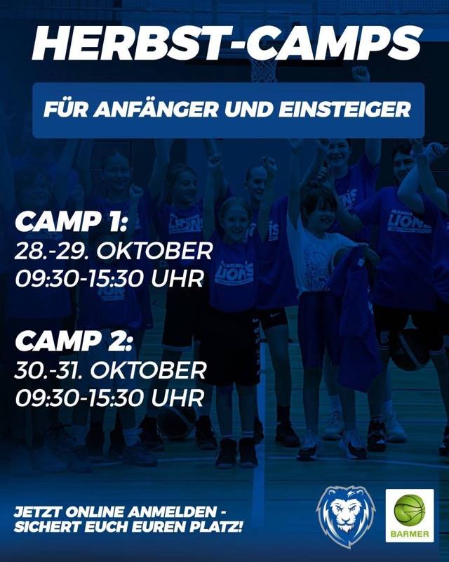 HERBST-CAMPS DER LÖWEN