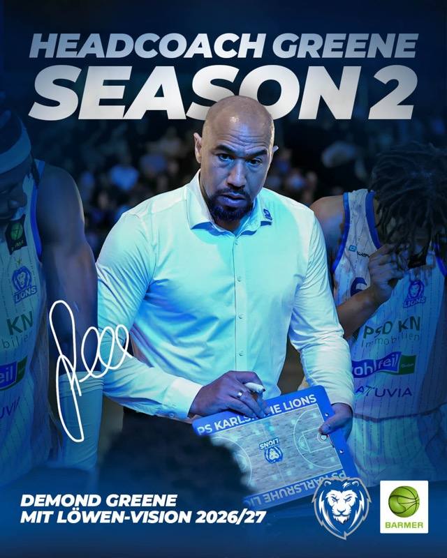HEADCOACH GREENE MIT BLICK AUF SAISON 2026/27