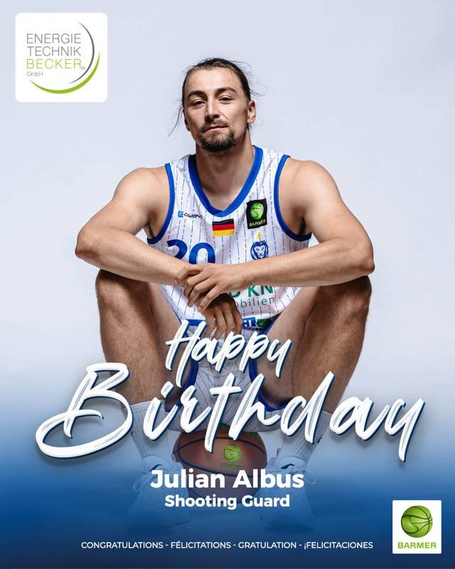 JULIAN ALBUS FEIERT GEBURTSTAG