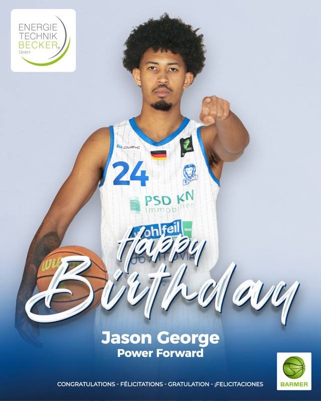 JASON GEORGE FEIERT GEBURTSTAG