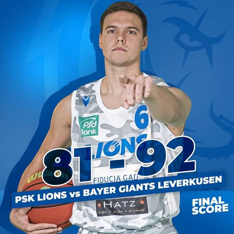 LIONS KÄMPFEN IM LETZTEN VIERTEL