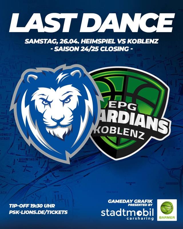 LETZTES GAME DER LIONS