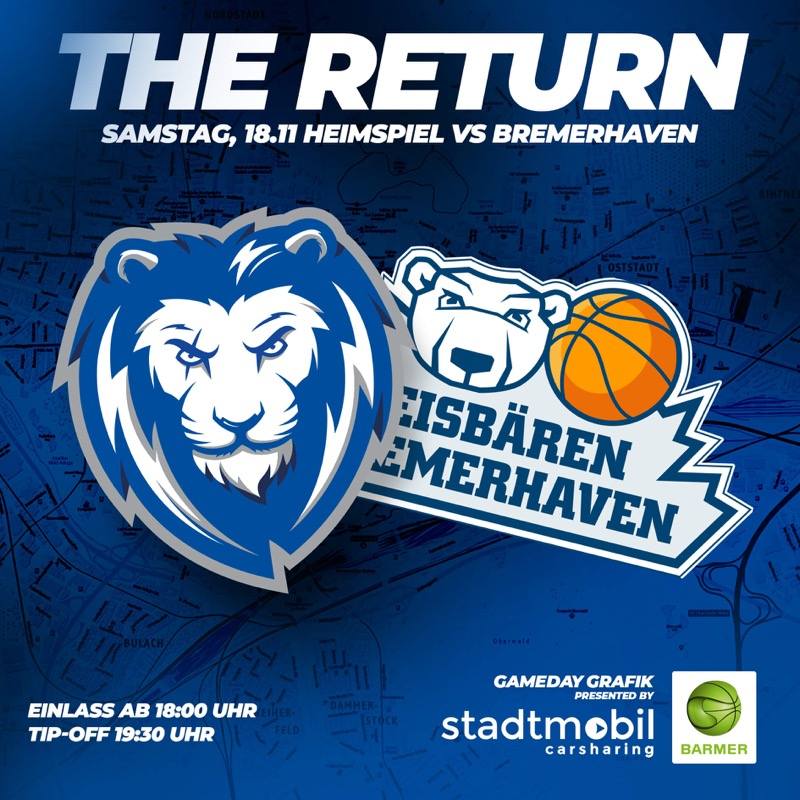 LÖWEN GEGEN EISBÄREN