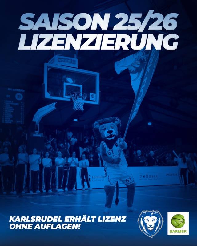 LIONS ERHALTEN LIZENZ OHNE AUFLAGEN