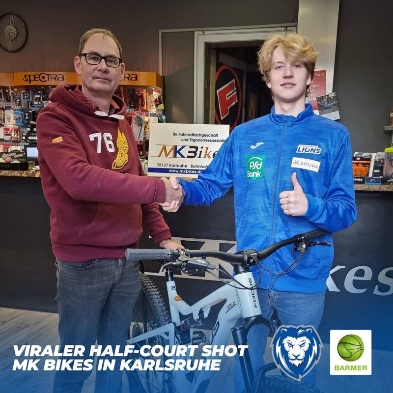 DER WURF INS FAHRRAD-GLÜCK