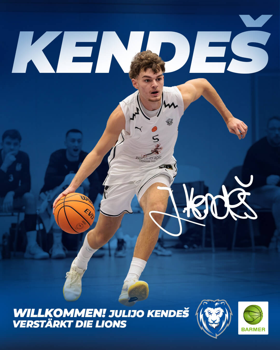 JULIJO KENDEŠ WIRD EIN LÖWE