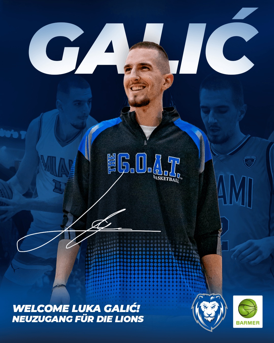 LUKA GALIĆ WIRD EIN LÖWE