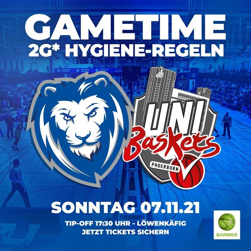 GAMETIME AM SONNTAG VS PADERBORN