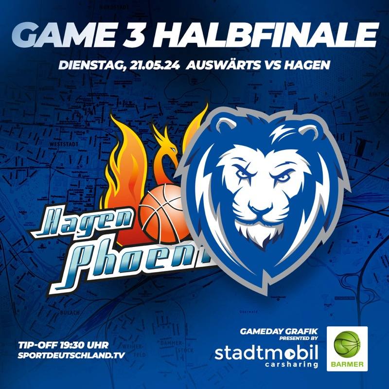 GAME 3 AM DIENSTAG