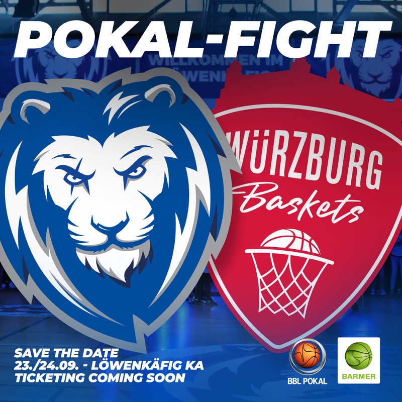 LIONS ERSTMAL IM BBL-POKAL