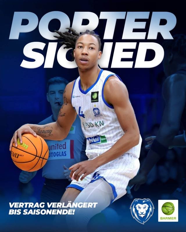 BRANDON PORTER BLEIBT