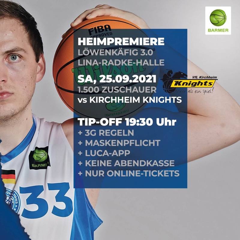LIONS SIND READY FÜR'S #DERBY