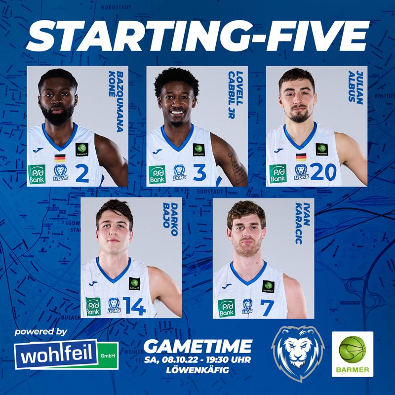 UNSERE STARTING-FIVE