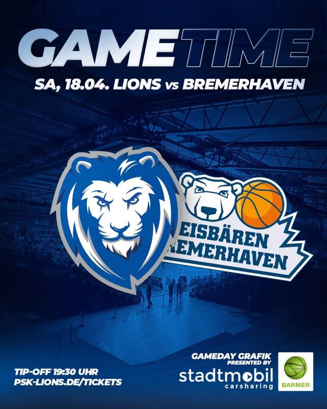 HEIMSPIEL IM LÖWENKÄFIG