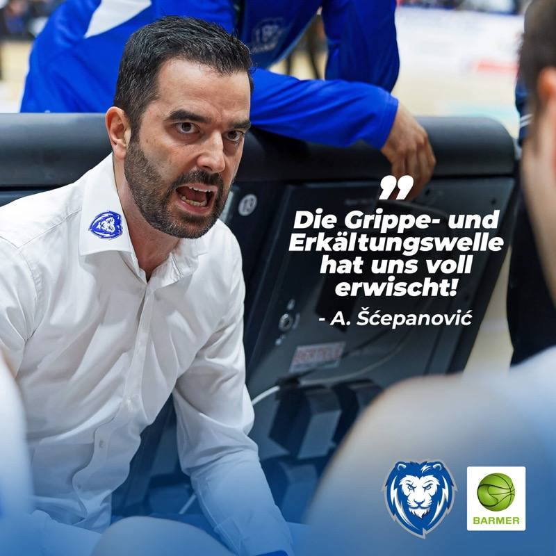 LÖWENRUDEL VON ERKÄLTUNGSWELLE GETROFFEN
