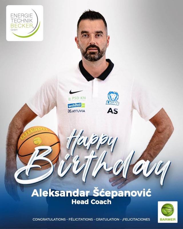ALEKSANDAR ŠĆEPANOVIĆ FEIERT GEBURTSTAG