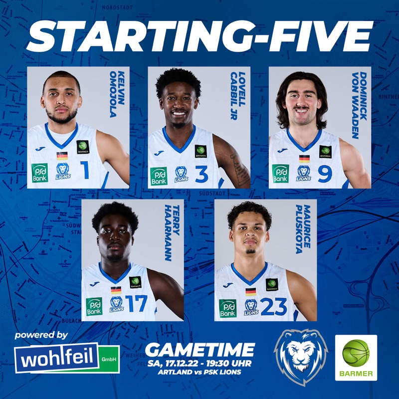UNSERE STARTING-FIVE
