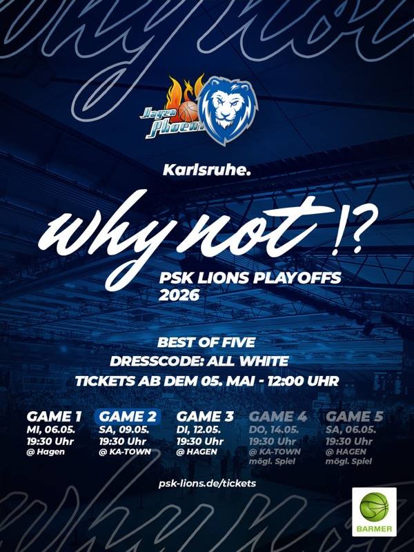 SAMSTAG HEIMSPIEL: WHY NOT!?