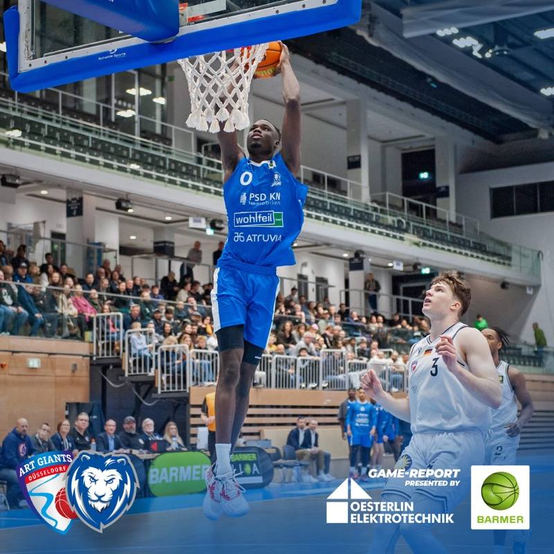 LIONS KLARER SIEGER BEI DEN GIANTS