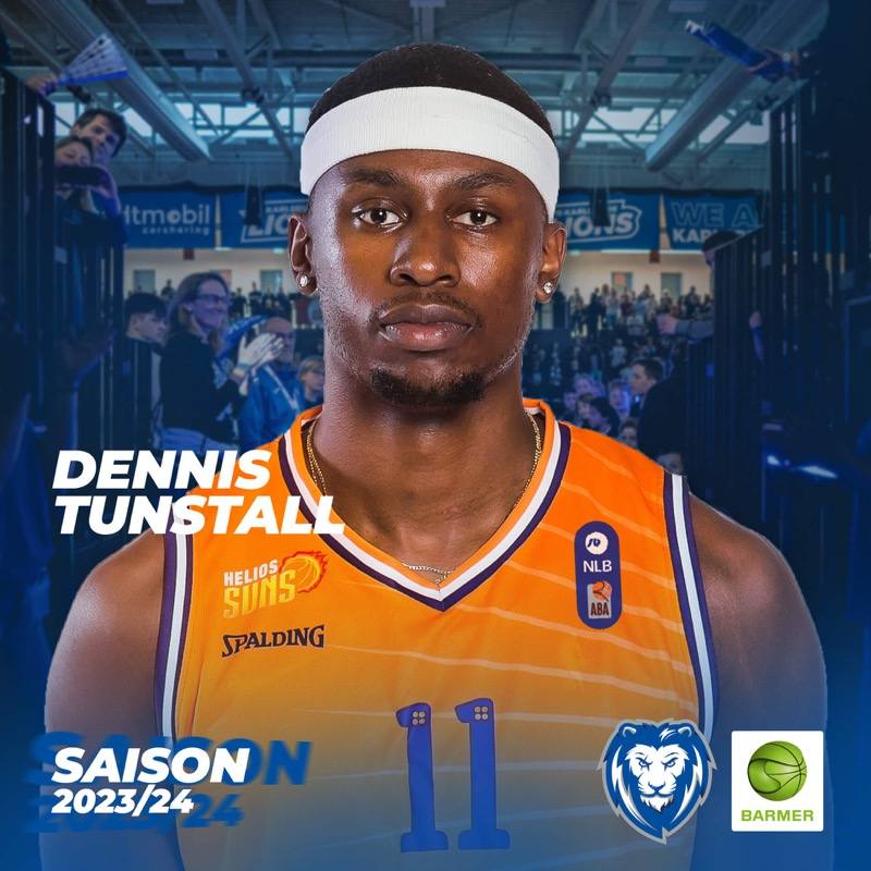 DENNIS TUNSTALL AUS NEW JERSEY NACH BADEN